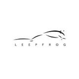 Leep Frog Black and White Logo