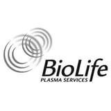 BioLife Plasma Services Black and White Logo